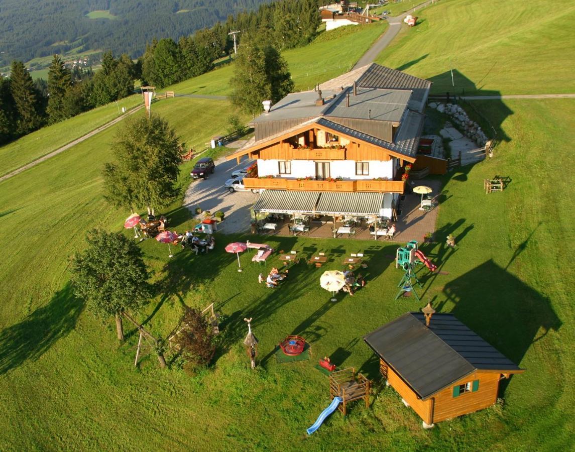 Alpengasthof Hirschberg Sankt Johann in Tirol Bagian luar foto